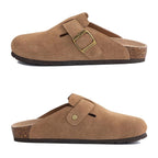 LISBON SUEDE CLOGS