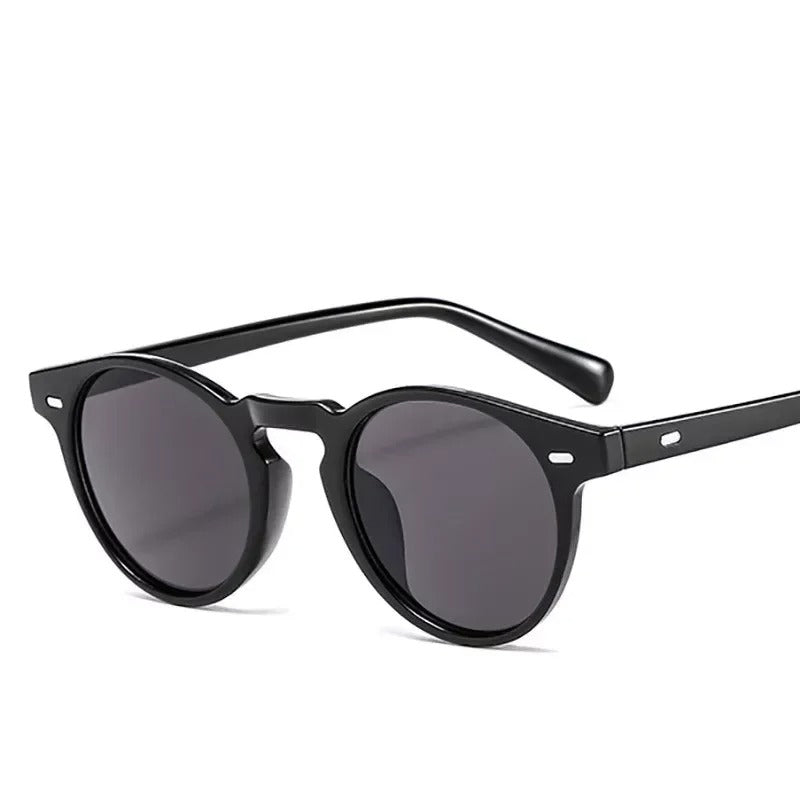 NEW YORK RETRO ROUND SUNGLASSES (POLARIZED)