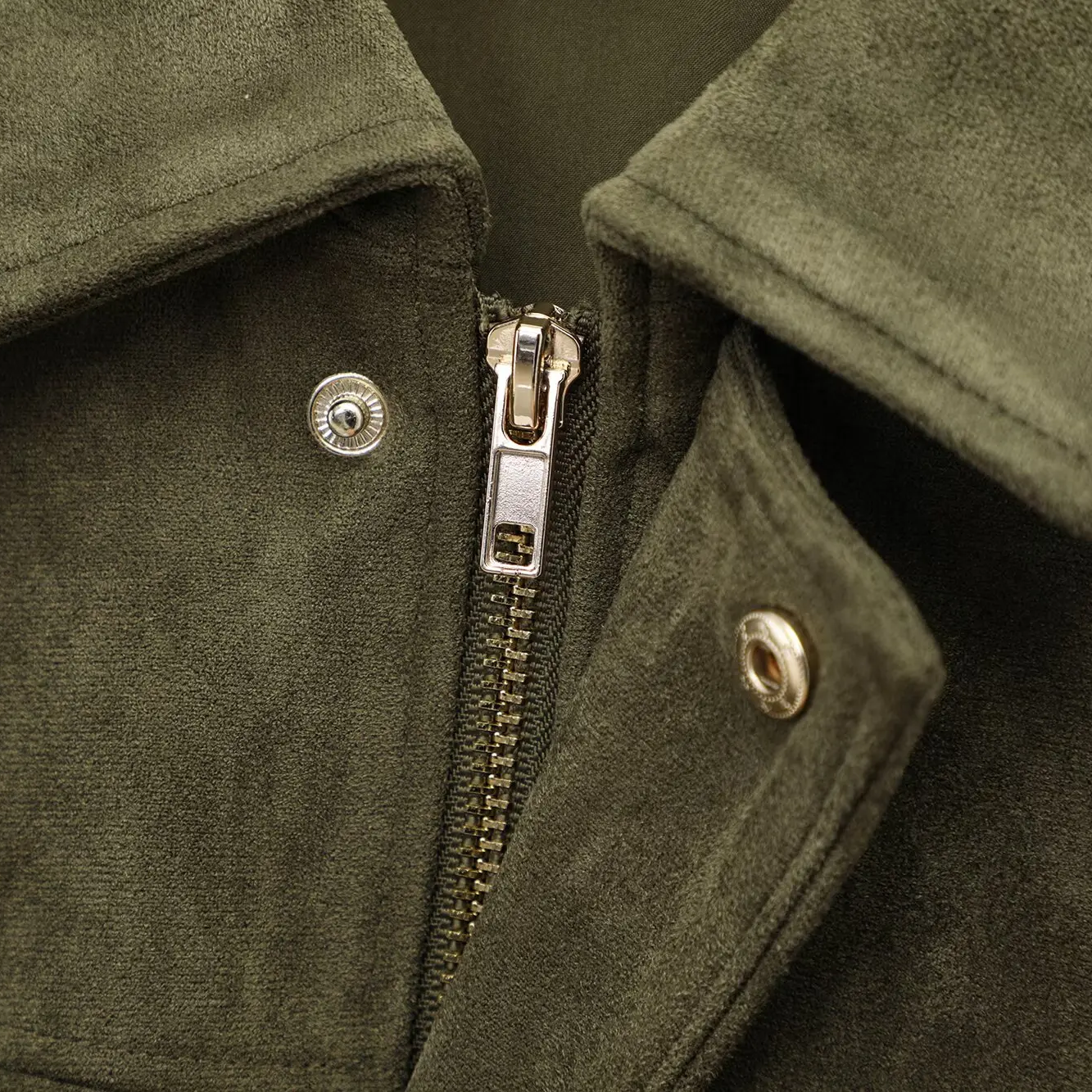 ELEANOR - BOMBER SUEDE-EFFECT JACKET