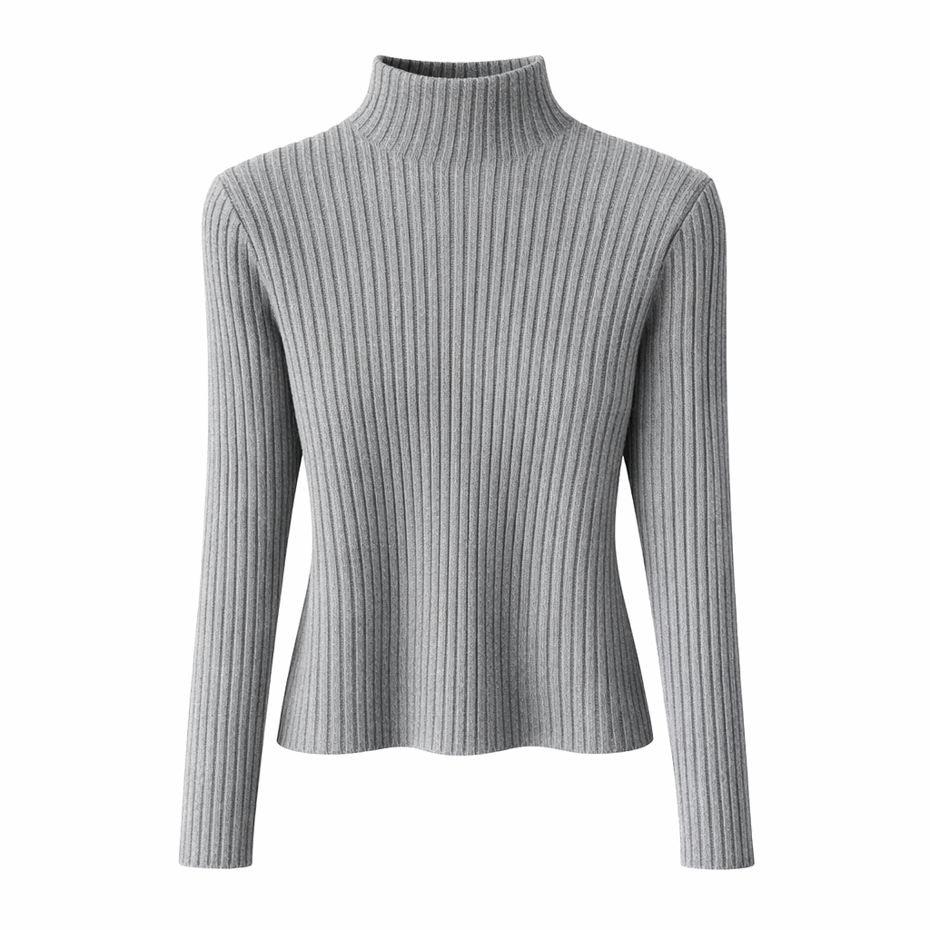 ISLA - SLIM RIBBED KNIT JUMPER
