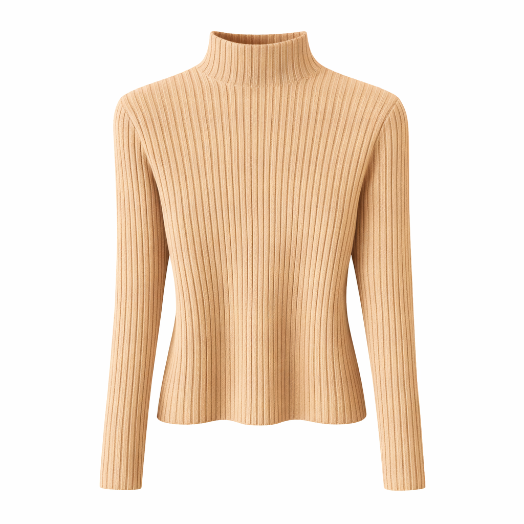 ISLA - SLIM RIBBED KNIT JUMPER