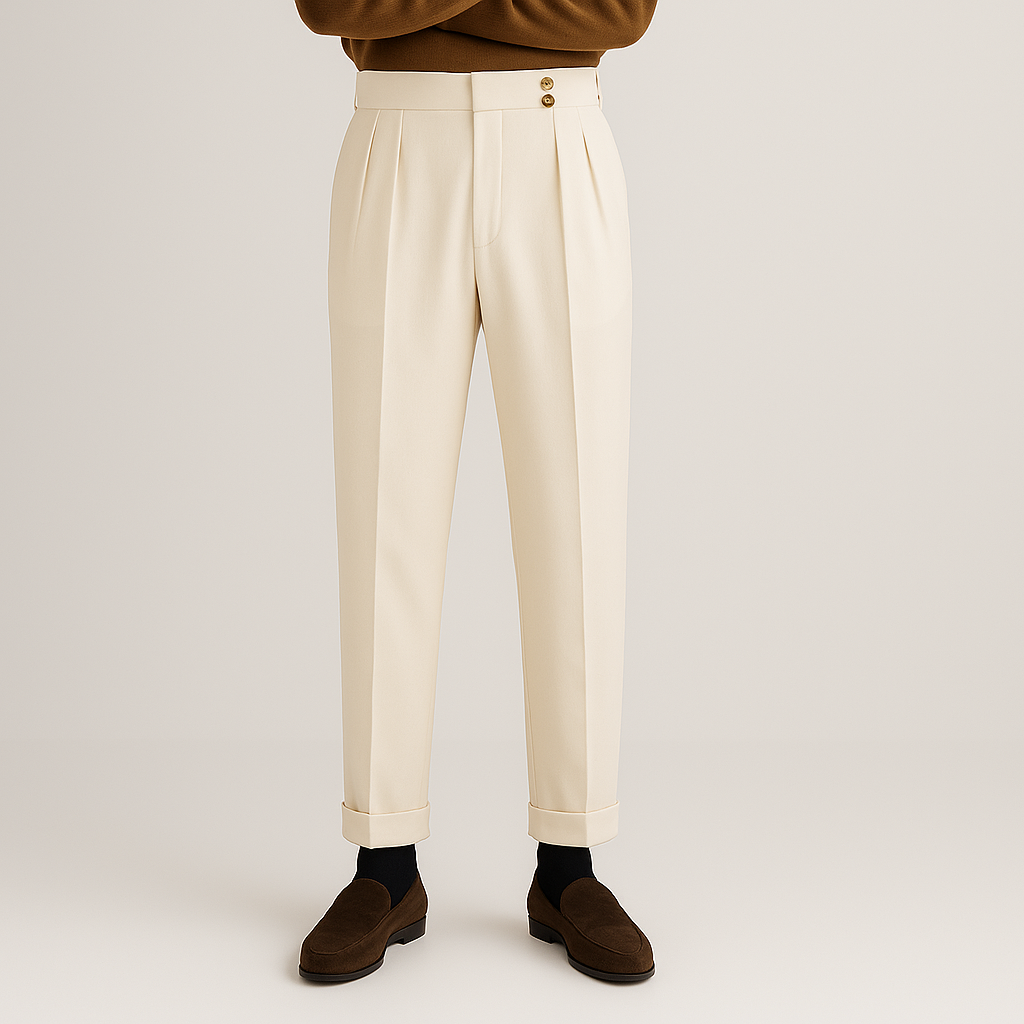 WALL STREET HIGH WAIST TROUSERS