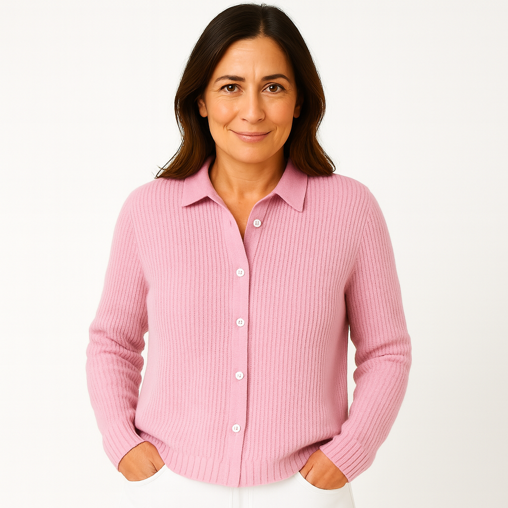 MAISIE - CLASSIC KNITTED BUTTON CARDIGAN