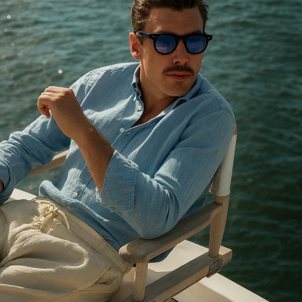 VINTAGE TINTED SUNGLASSES (POLARIZED)