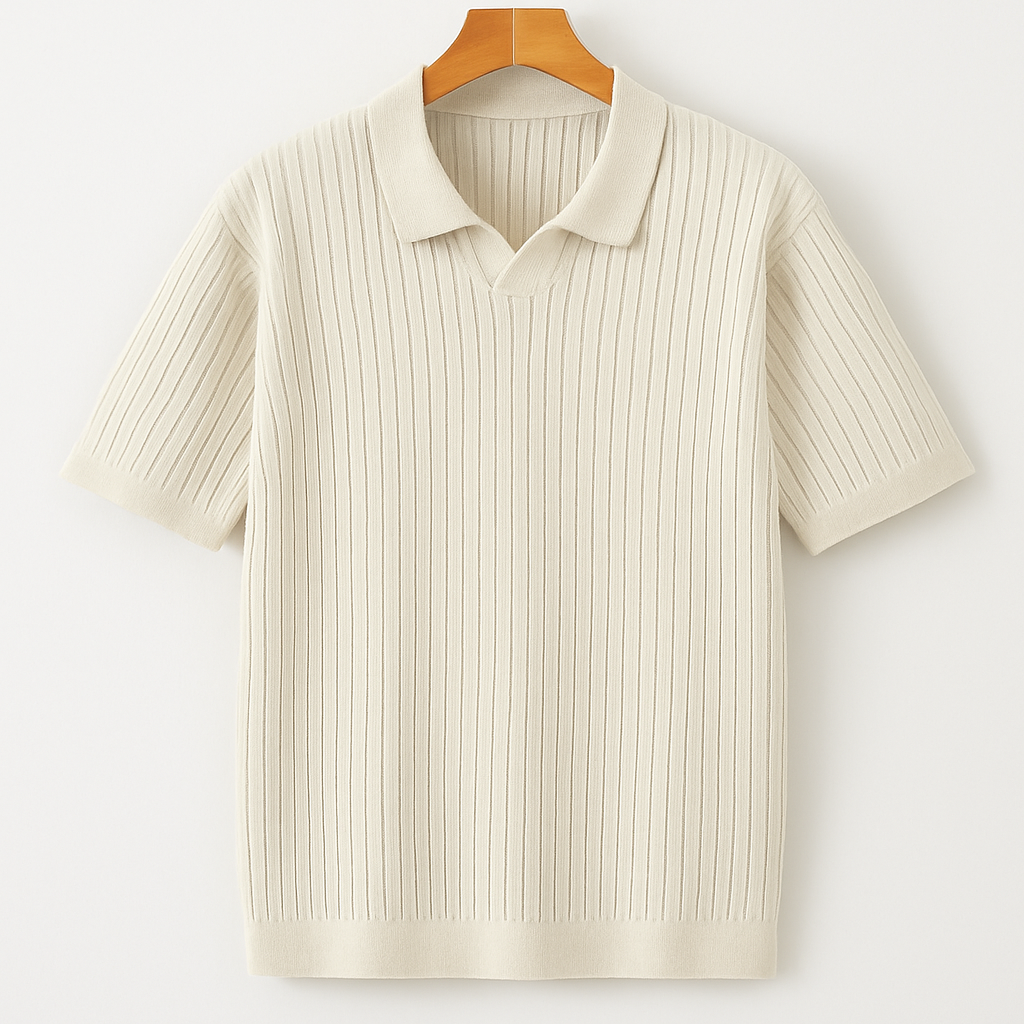 CASUAL RIBBED POLO
