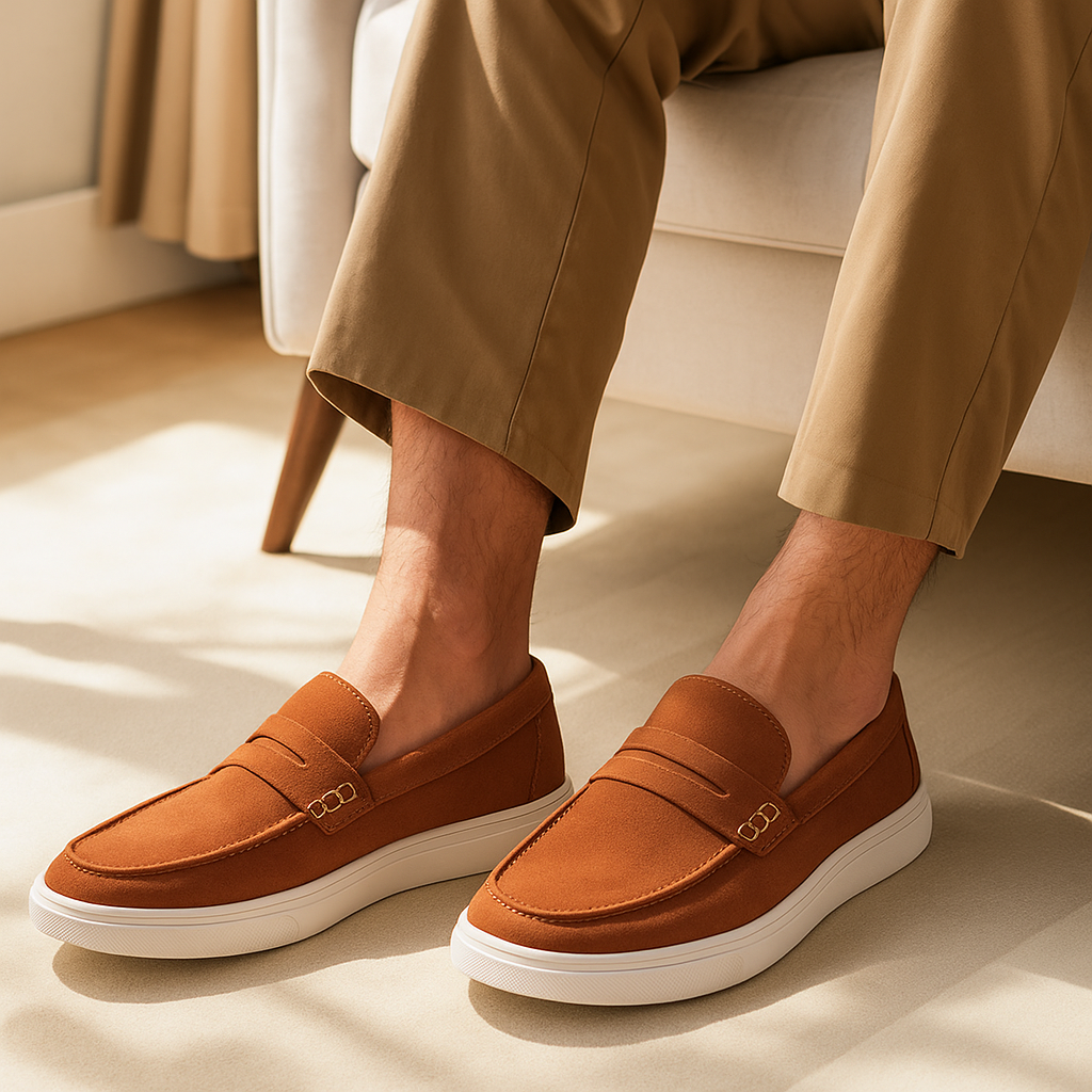 SEUL LEATHER LOAFERS