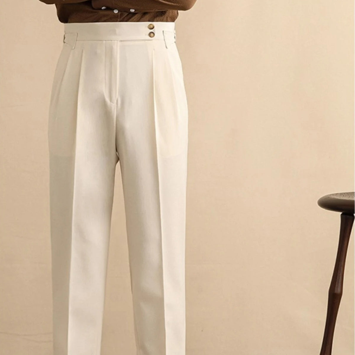 WALL STREET HIGH WAIST TROUSERS