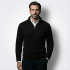 GEORGE - QUARTER-ZIP SWEATER