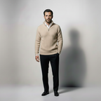 GEORGE - QUARTER-ZIP SWEATER