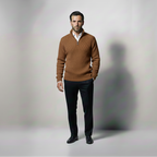 GEORGE - QUARTER-ZIP SWEATER