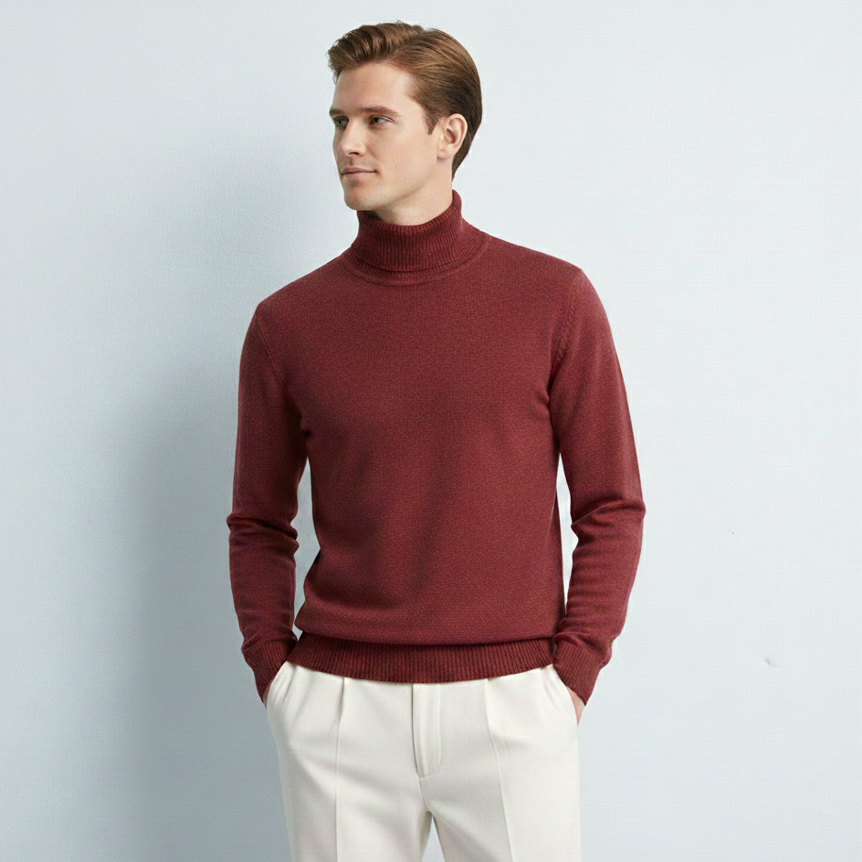 JAMES - CLASSIC TURTLENECK JUMPER