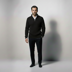 GEORGE - QUARTER-ZIP SWEATER