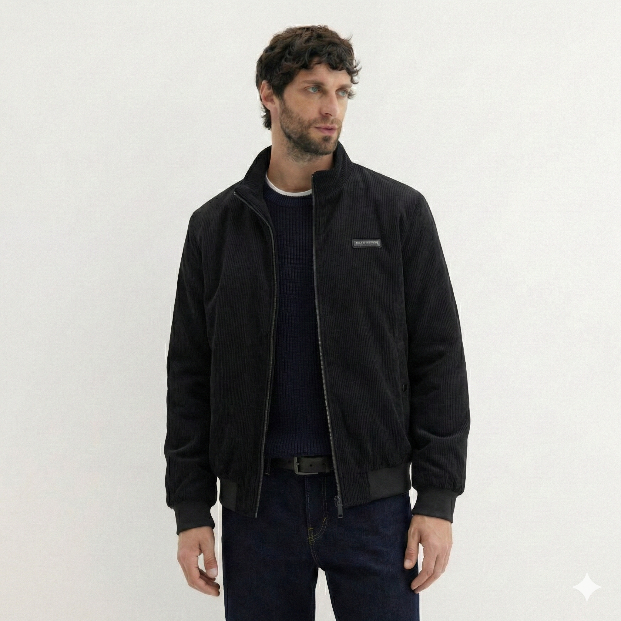 CHARLIE - CORDUROY JACKET WITH FLEECE LINING