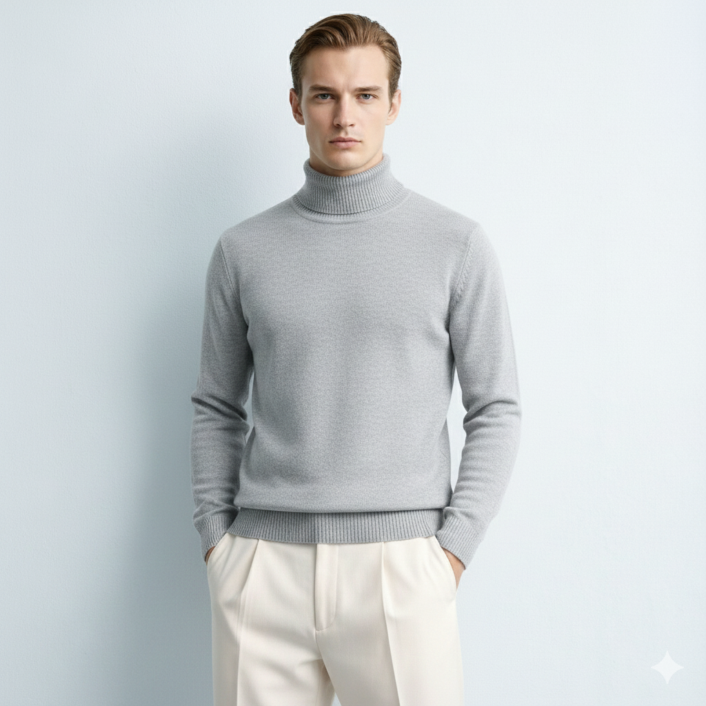 JAMES - CLASSIC TURTLENECK JUMPER