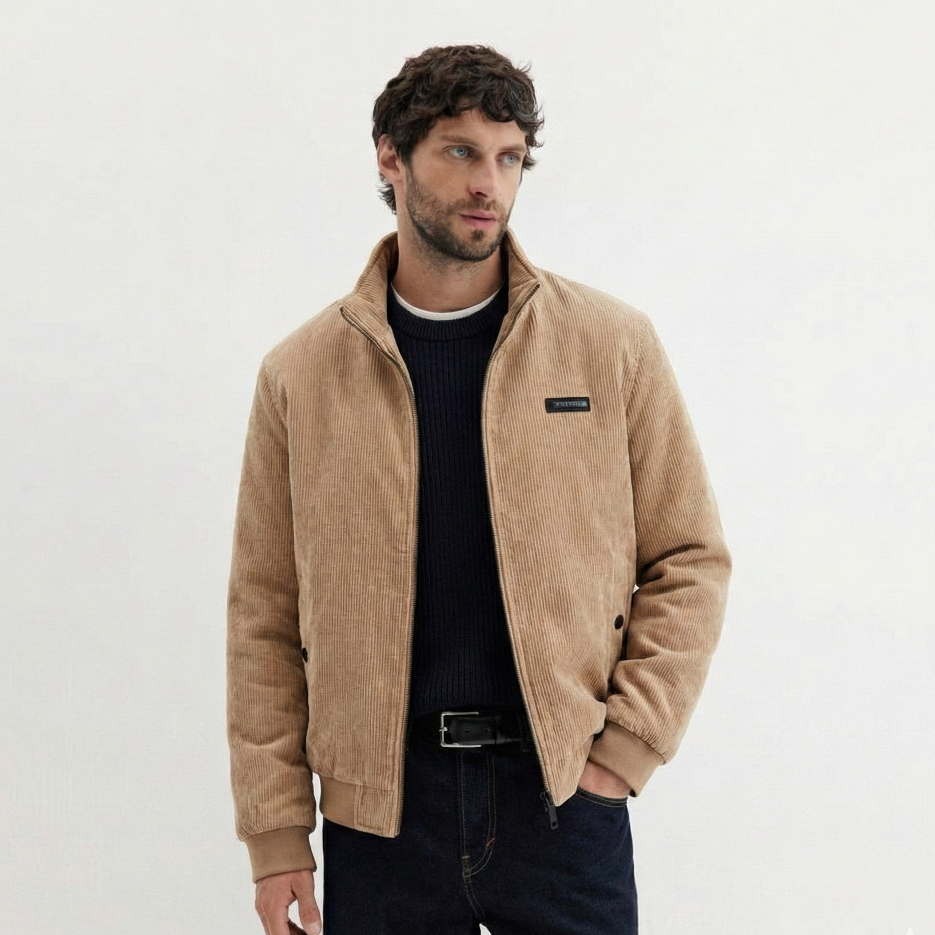 CHARLIE - CORDUROY JACKET WITH FLEECE LINING
