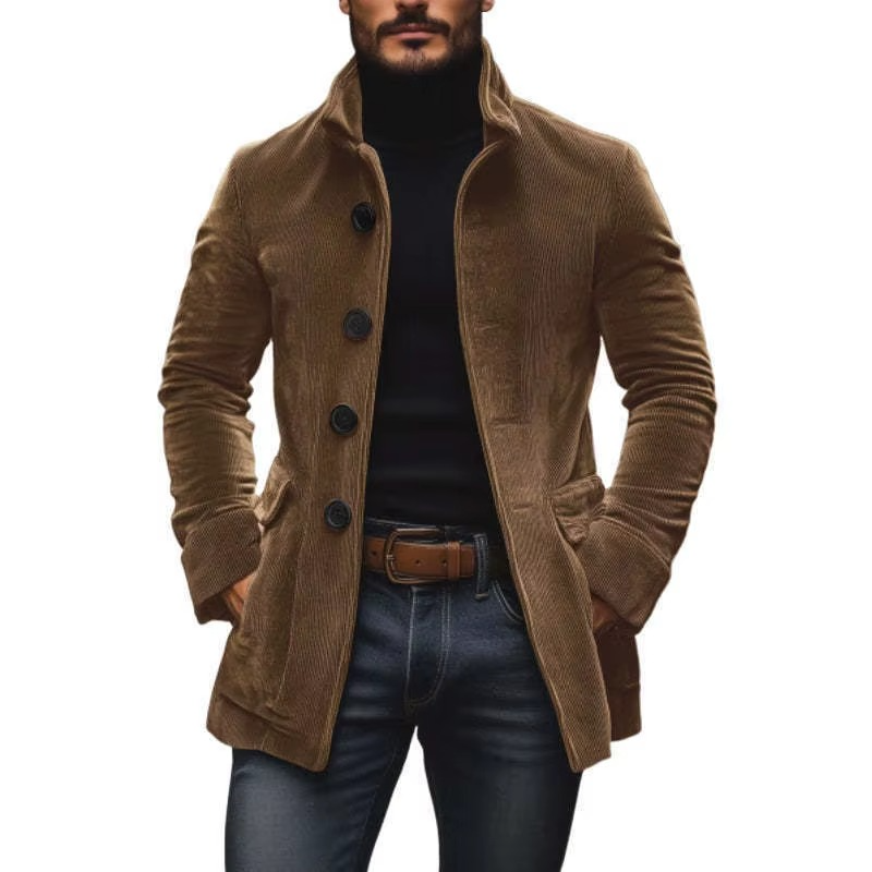ARTHUR - RIBBED CORDUROY COAT