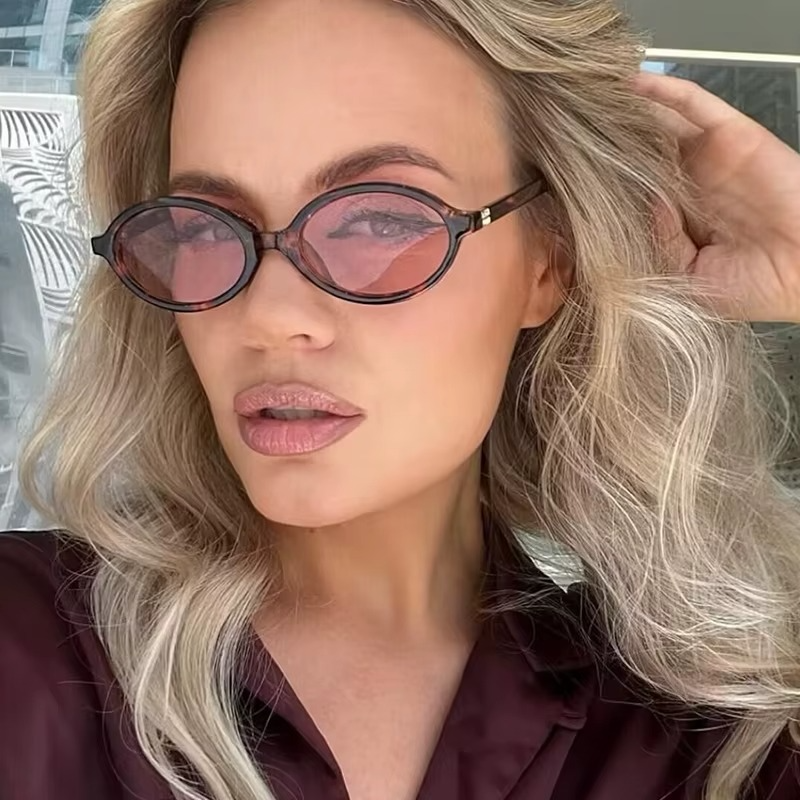 POPPY –  RETRO OVAL SUNGLASSES