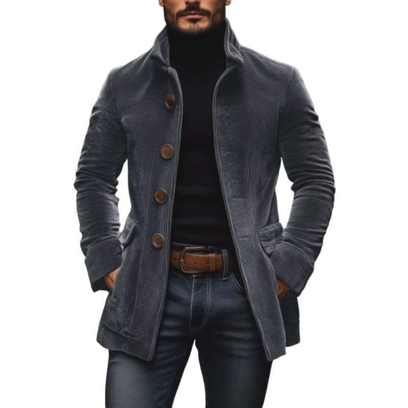 ARTHUR - RIBBED CORDUROY COAT