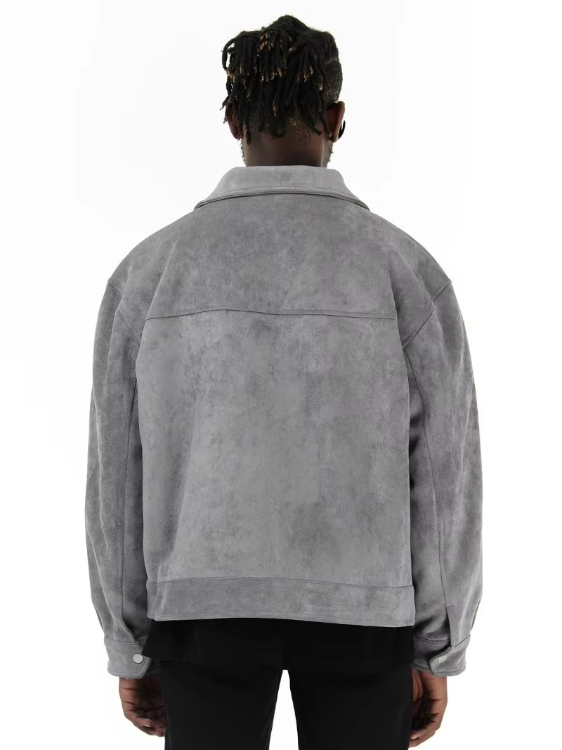 URBANEDGE™ - OVERSIZED SUEDE STREET JACKET