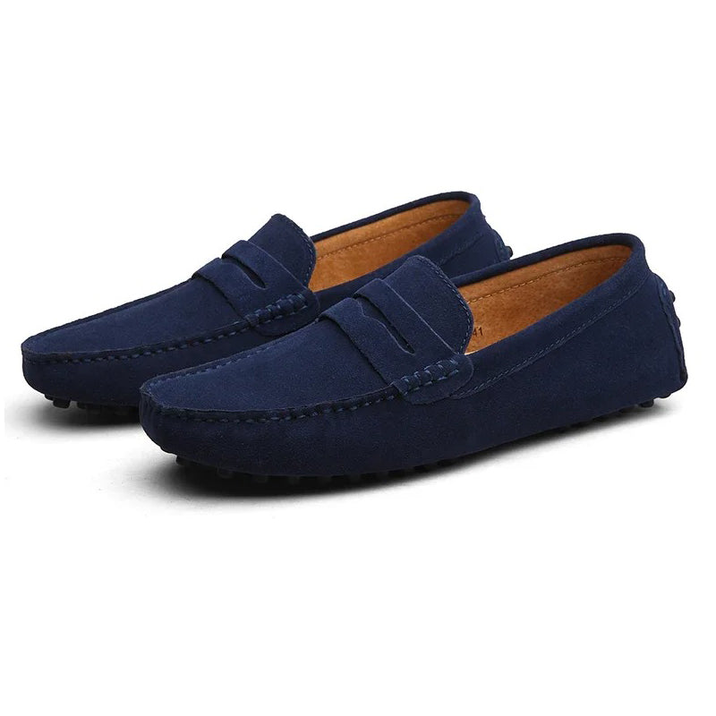 SWEDEN SUEDE LOAFERS