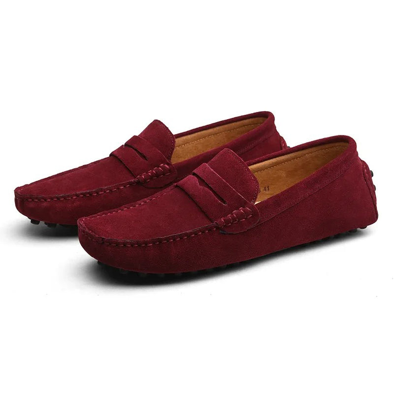 SWEDEN SUEDE LOAFERS