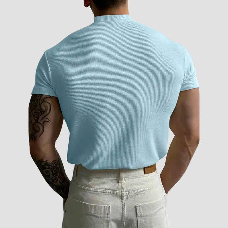 KNITTED PULLOVER T-SHIRT