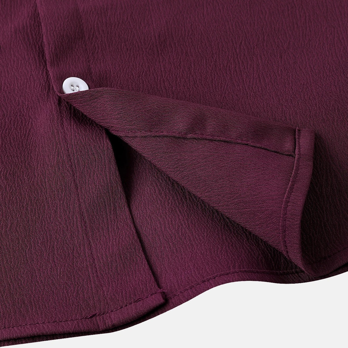 CASUAL BEACH SHIRT (WINE AND NATURE)