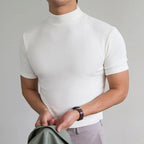 KNITTED PULLOVER T-SHIRT