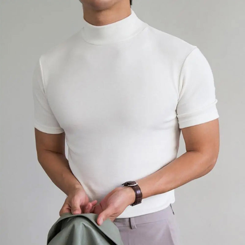 KNITTED PULLOVER T-SHIRT