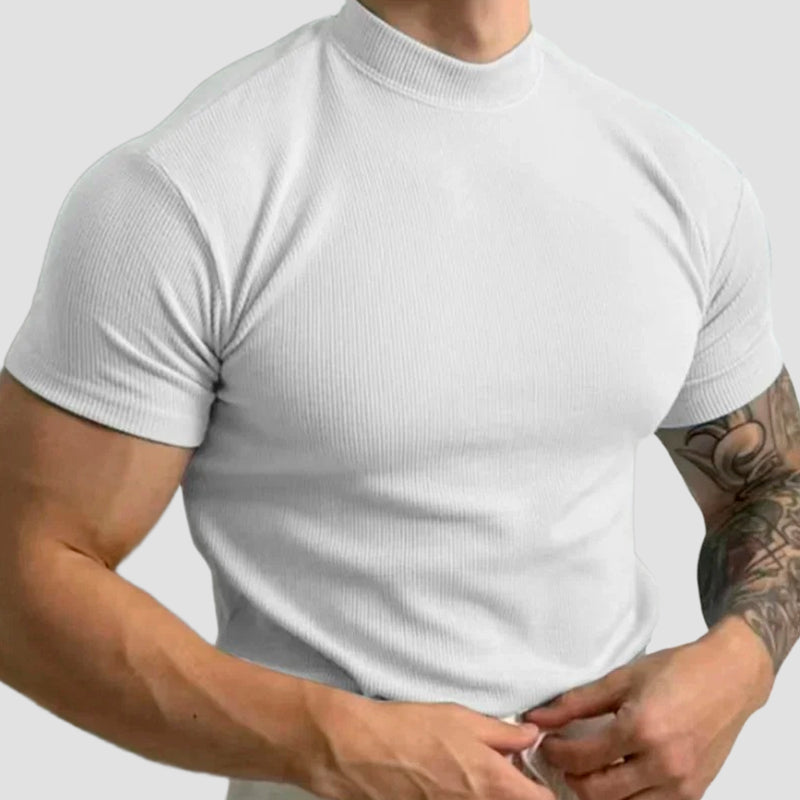 KNITTED PULLOVER T-SHIRT