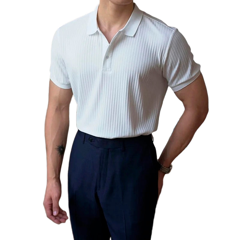 BUSINESS KNIT POLO