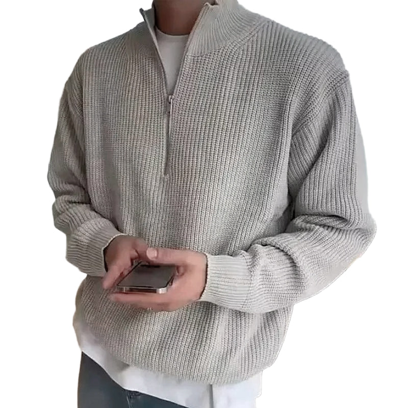 BERLIN HALF-ZIP SWEATER