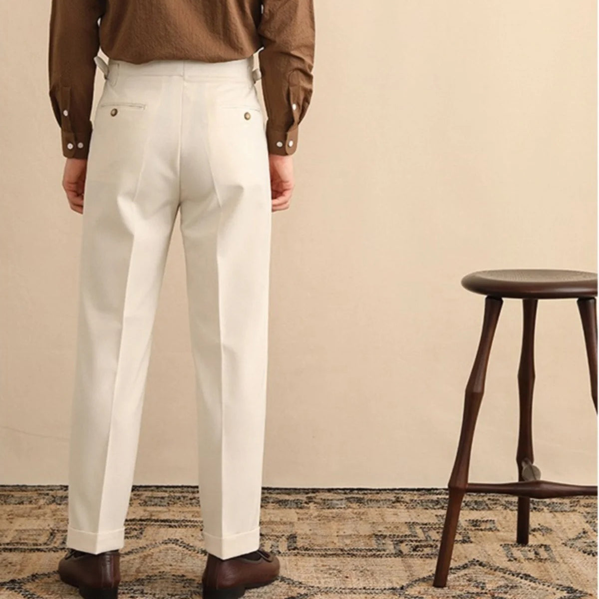 WALL STREET HIGH WAIST TROUSERS