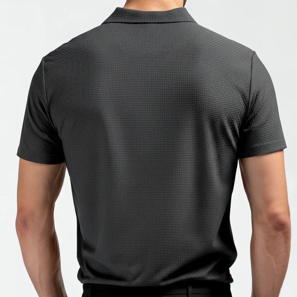 AERO WEAVE - TEXTURED POLO SHIRT