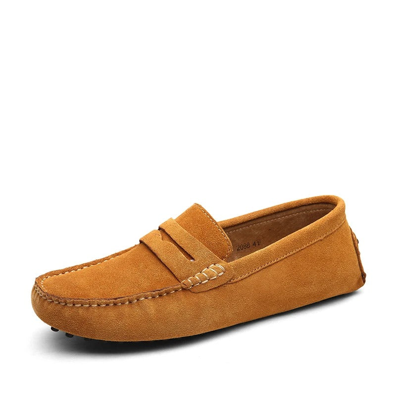 SWEDEN SUEDE LOAFERS