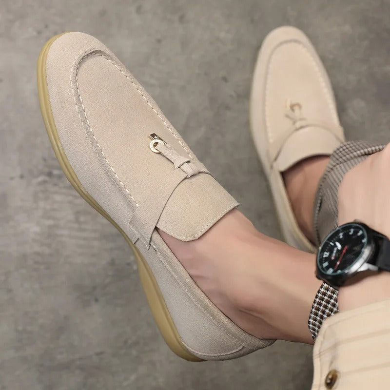 MUNICH SUEDE TASSEL LOAFERS