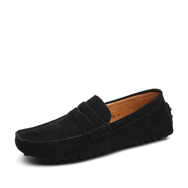 SWEDEN SUEDE LOAFERS