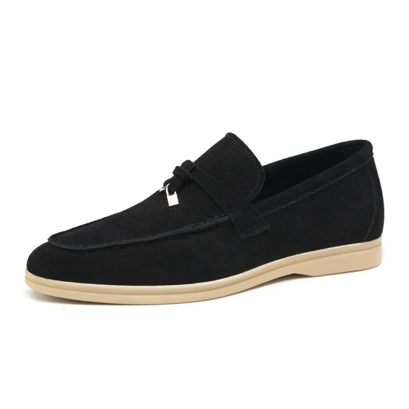 MUNICH SUEDE TASSEL LOAFERS