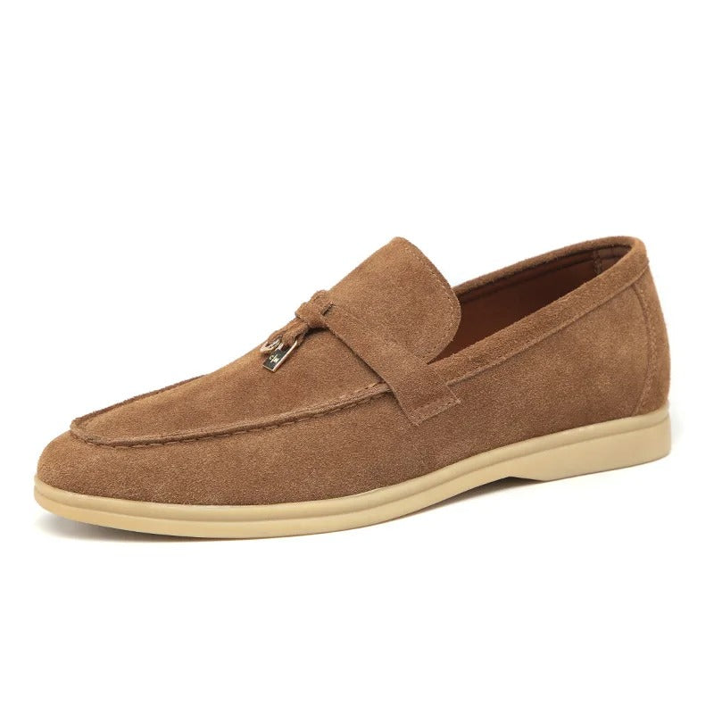 MUNICH SUEDE TASSEL LOAFERS