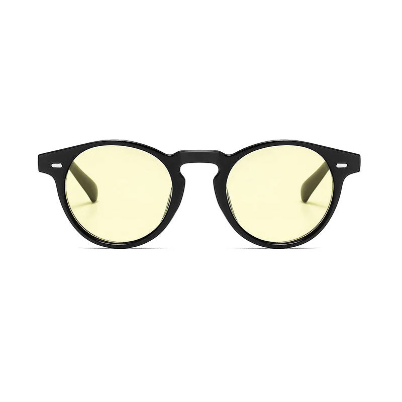 NEW YORK RETRO ROUND SUNGLASSES (POLARIZED)