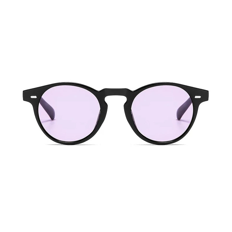 NEW YORK RETRO ROUND SUNGLASSES (POLARIZED)