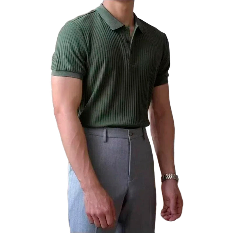 BUSINESS KNIT POLO