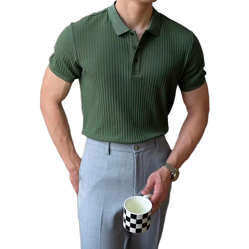 BUSINESS KNIT POLO