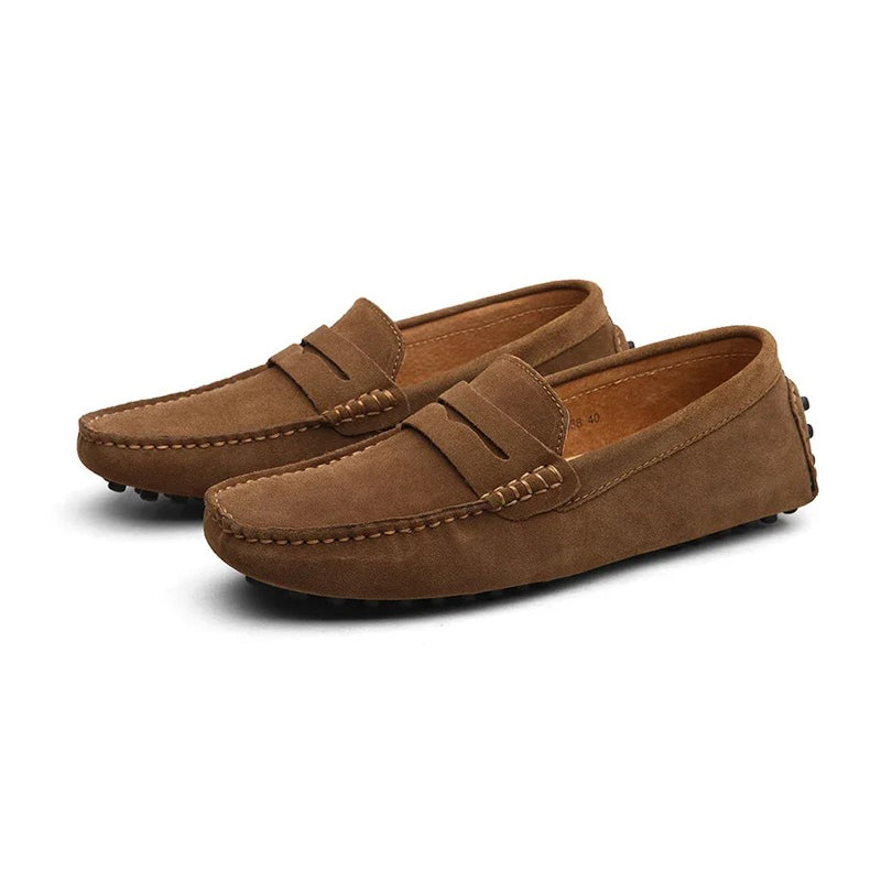 SWEDEN SUEDE LOAFERS