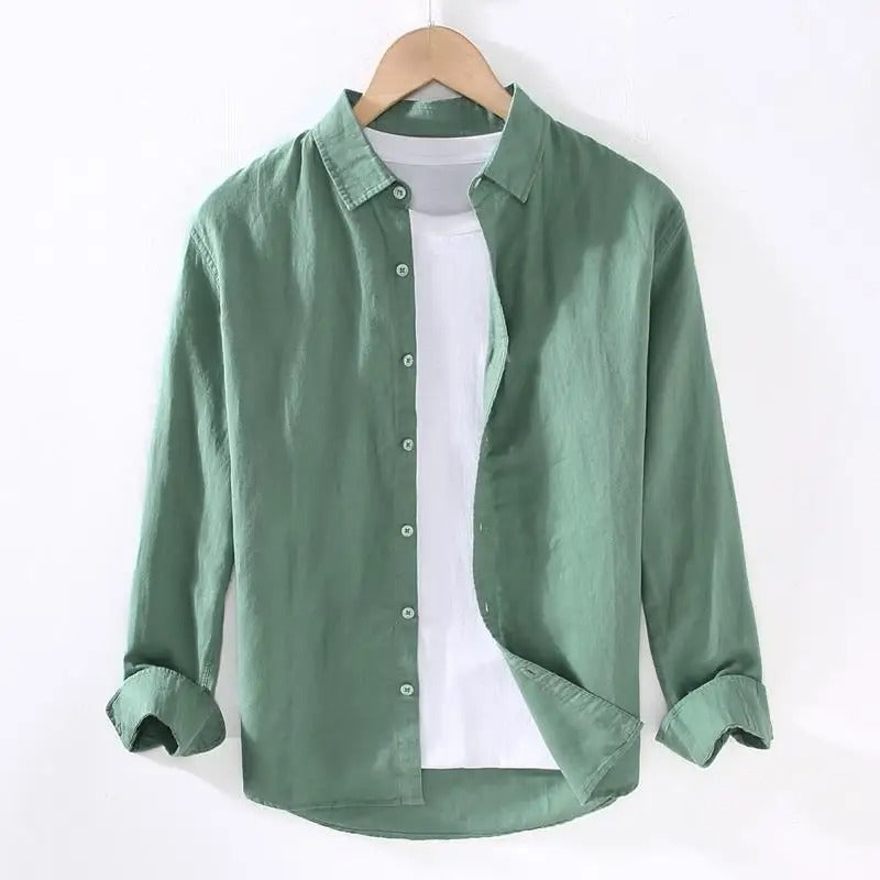 LOOSE LINEN SHIRT