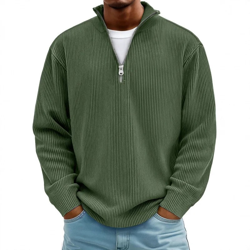 EDWARD | QUARTER-ZIP SWEATER