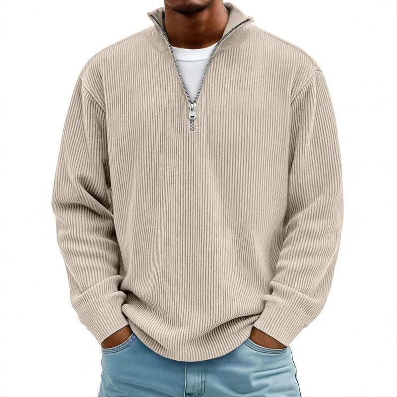 EDWARD | QUARTER-ZIP SWEATER