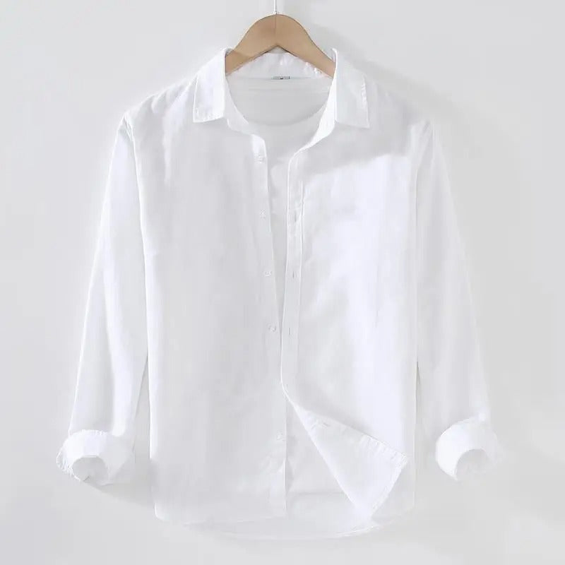 LOOSE LINEN SHIRT