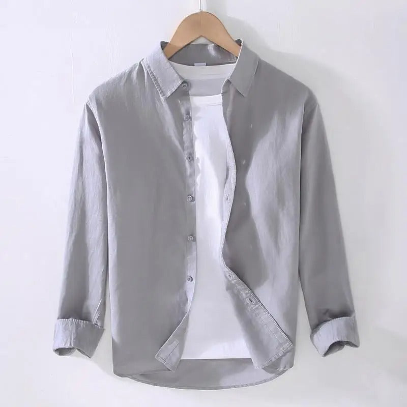 LOOSE LINEN SHIRT