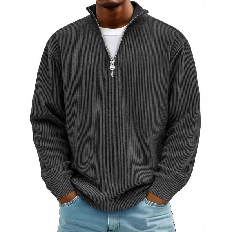 EDWARD | QUARTER-ZIP SWEATER